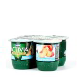 Danone Activia yogurt magro 0 % alla pesca gr. 125 x 4 Spesa online da  Palermo verso tutta Italia