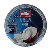 müller Yogurt Cremoso Cocco in Pezzi 2 x 125 g