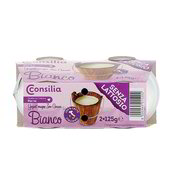 Yogurt magro bianco senza lattosio 125g x 2