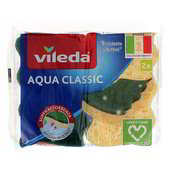 VILEDA - Aqua Classic - 2 Spugne Da Cucina