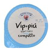 Vip+più yogurt intero - 250g - bianco